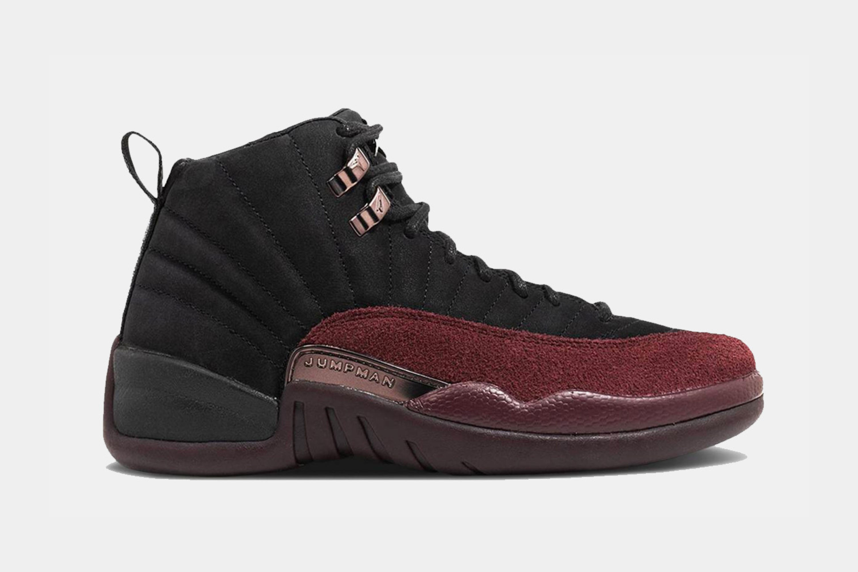 A Ma Maniére x Air Jordan 12 Retro SP (Black | Burgundy Crush)